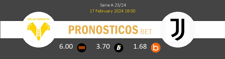 Hellas Verona vs Juventus Pronostico (17 Feb 2024) 1