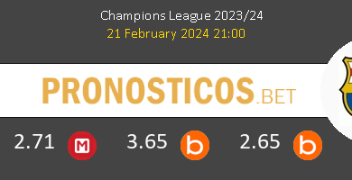 Napoli vs Barcelona Pronostico (21 Feb 2024) 1