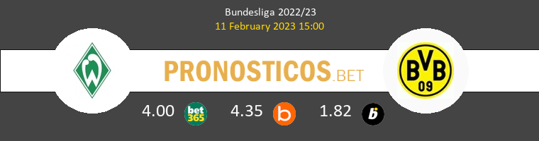 Werder Bremen vs Borussia Dortmund Pronostico (9 Mar 2024) 1