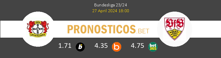 Leverkusen vs Stuttgart Pronostico (27 Abr 2024) 1