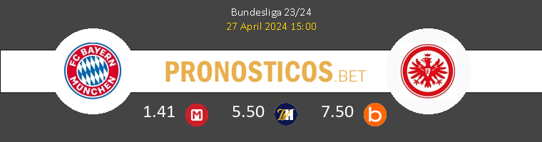 Bayern Munchen vs Eintracht Frankfurt Pronostico (27 Abr 2024) 1