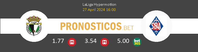 Burgos vs SD Amorebieta Pronostico (27 Abr 2024) 1