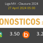Querétaro vs Pumas UNAM Pronostico (27 Abr 2024) 7