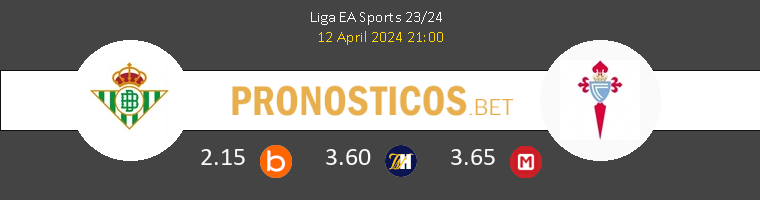 Real Betis vs Celta Pronostico (12 Abr 2024) 1
