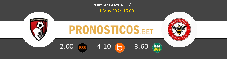 AFC Bournemouth vs Brentford Pronostico (11 May 2024) 1