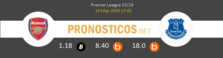 Arsenal vs Everton Pronostico (19 May 2024) 1