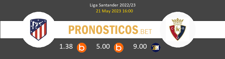 Atlético vs Osasuna Pronostico (19 May 2024) 1