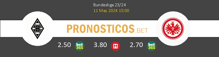 B. Mönchengladbach vs Eintracht Frankfurt Pronostico (11 May 2024) 1