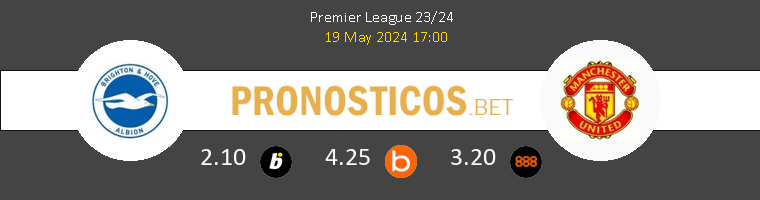 Brighton vs Manchester United Pronostico (19 May 2024) 1