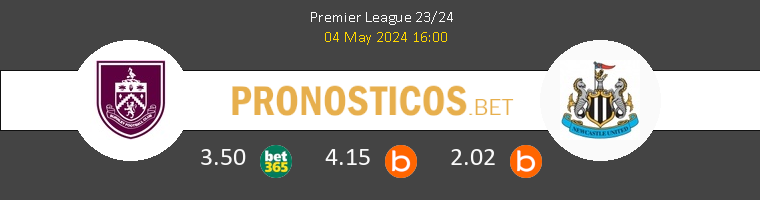 Burnley vs Newcastle Pronostico (4 May 2024) 1