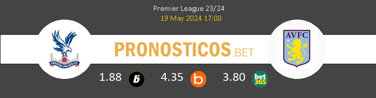 Crystal Palace vs Aston Villa Pronostico (19 May 2024) 1