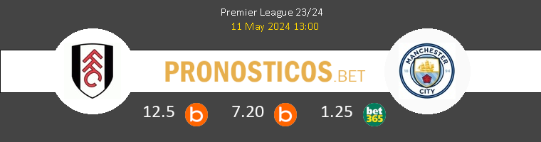 Fulham vs Manchester City Pronostico (11 May 2024) 1