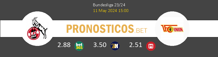 Colonia vs Union Berlin Pronostico (11 May 2024) 1