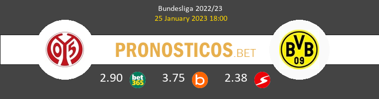 Mainz 05 vs Dortmund Pronostico (11 May 2024) 1