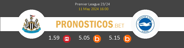 Newcastle vs Brighton Pronostico (11 May 2024) 1