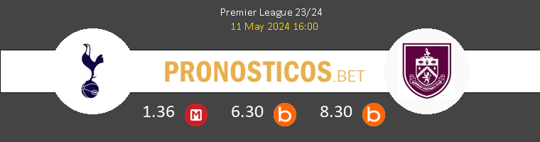 Tottenham Hotspur vs Burnley Pronostico (11 May 2024) 1