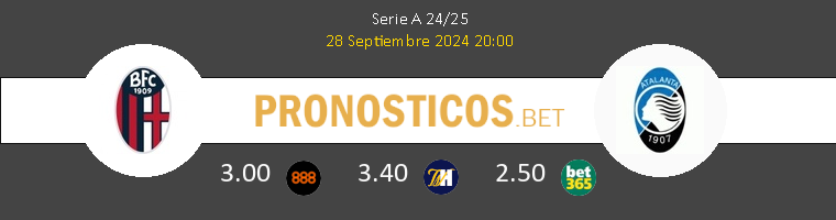 Bologna vs Atalanta Pronostico (28 Sep 2024) 1