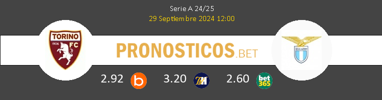 Torino vs Lazio Pronostico (29 Sep 2024) 1