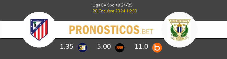 Atlético vs Leganés Pronostico (20 Oct 2024) 1