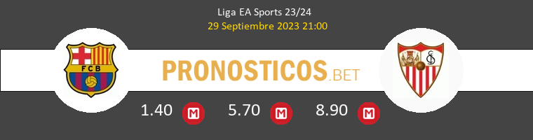 Barcelona vs Sevilla Pronostico (20 Oct 2024) 1