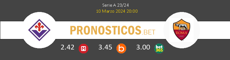 Fiorentina vs Roma Pronostico (27 Oct 2024) 1