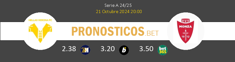 Hellas Verona vs AC Monza Pronostico (21 Oct 2024) 1