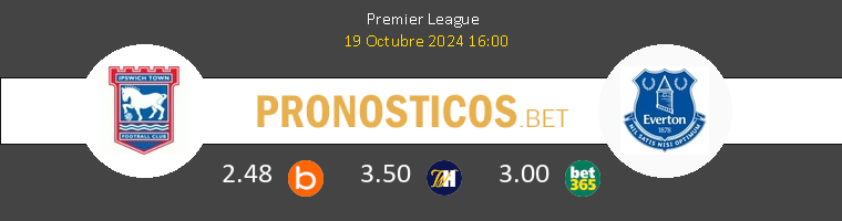 Ipswich Town vs Everton Pronostico (19 Oct 2024) 1