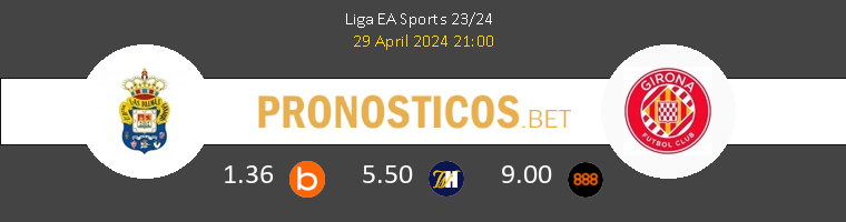 Las Palmas vs Girona Pronostico (26 Oct 2024) 1