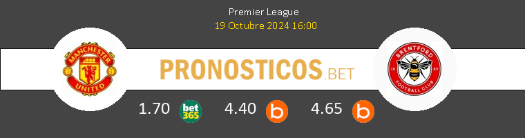 Manchester United vs Brentford Pronostico (19 Oct 2024) 1