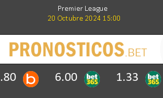 Wolverhampton vs Manchester City Pronostico (20 Oct 2024) 1
