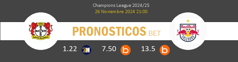 Bayer Leverkusen vs Salzburg Pronostico (26 Nov 2024) 1