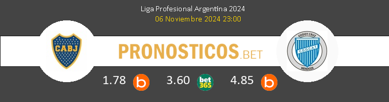 Boca Juniors vs Godoy Cruz Pronostico (6 Nov 2024) 1