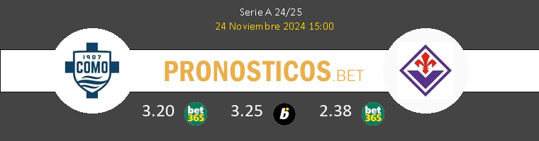 Como vs Fiorentina Pronostico (24 Nov 2024) 1