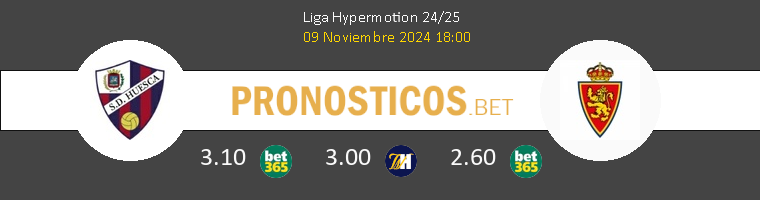 Huesca vs Zaragoza Pronostico (9 Nov 2024) 1