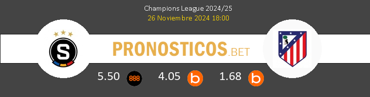 Sparta Praha vs Atlético de Madrid Pronostico (26 Nov 2024) 1