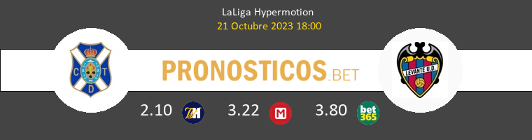 Tenerife vs Levante Pronostico (10 Nov 2024) 1