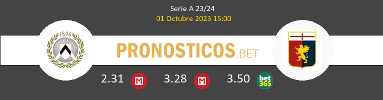 Udinese vs Genova Pronostico (1 Dic 2024) 1