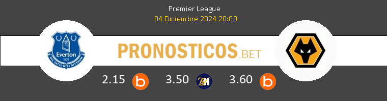 Everton vs Wolverhampton Wanderers Pronostico (4 Dic 2024) 1