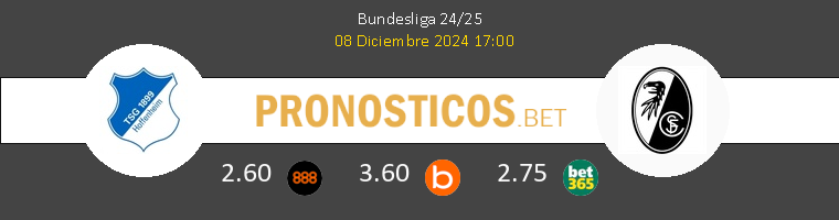 Hoffenheim vs SC Freiburg Pronostico (8 Dic 2024) 1