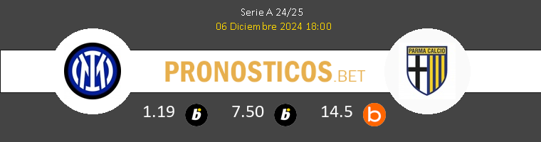 Inter vs Parma Pronostico (6 Dic 2024) 1 Inter vs Parma Pronostico (6 Dic 2024) 1