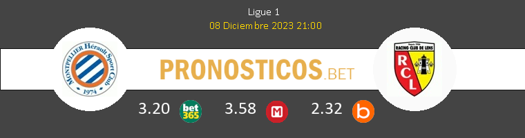 Montpellier vs Lens Pronostico (31 Ene 2025) 1
