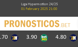 Racing de Santander vs Málaga Pronostico (1 Feb 2025) 1