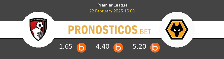 AFC Bournemouth vs Wolverhampton Wanderers Pronostico (22 Feb 2025) 1