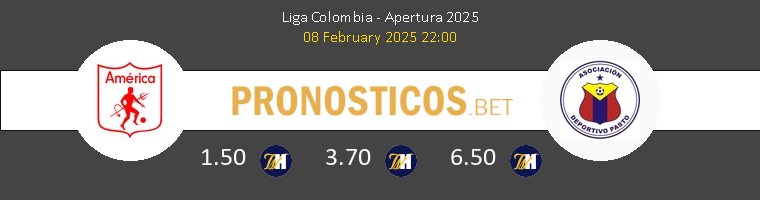 América de Cali vs Deportivo Pasto Pronostico (8 Feb 2025) 1 América de Cali vs Deportivo Pasto Pronostico (8 Feb 2025) 1