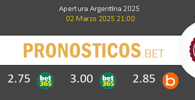 Indep. Rivadavia vs Lanús Pronostico (2 Mar 2025) 6