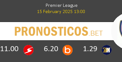 Leicester vs Arsenal Pronostico (15 Feb 2025) 6