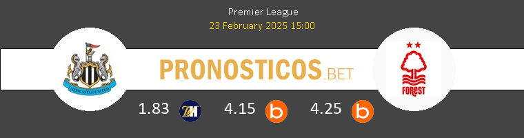 Newcastle vs Nottingham Forest Pronostico (23 Feb 2025) 1