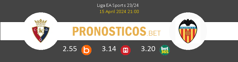 Osasuna vs Valencia Pronostico (2 Mar 2025) 1