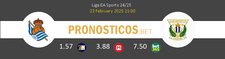 Real Sociedad vs Leganés Pronostico (23 Feb 2025) 1 Real Sociedad vs Leganés Pronostico (23 Feb 2025) 1