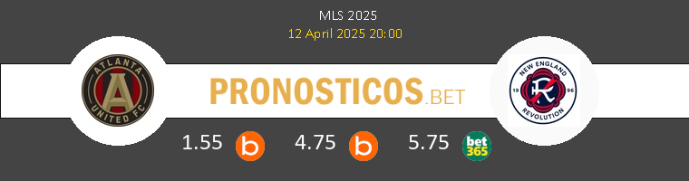 Atlanta United vs New England Revolution Pronostico (12 Abr 2025) 1